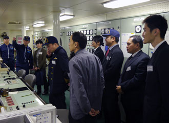 Engine control room observation