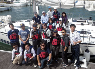 Kobe University Sailing is important for leadership