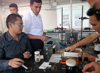 During the experiment