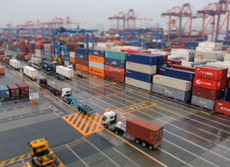 Container terminal operations