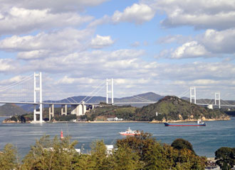 Kurushima strait bridge 