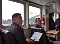 Lectures onboard PC 25 Tomonami