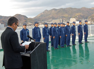 Speech by representative of the participants