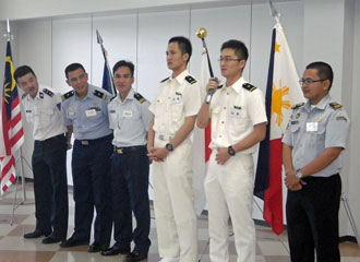 Participants giving a self-introduction