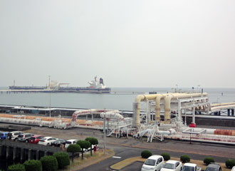 Observing a tanker at the terminal